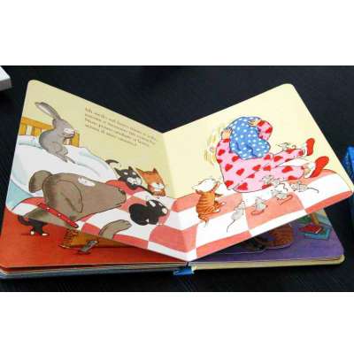 printing custom kids children english/chinese colorful education book in china