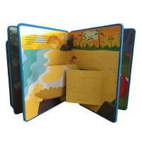 Factory OEM High Quality Cardboard EVA Children Story Book Printing Service