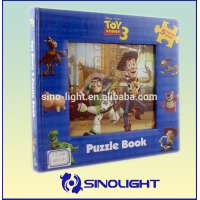 High Quality Die Cutting MiNi Children Board Puzzle Book Printing