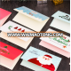 Custom hot selling Christmas card printing