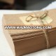 Custom fine kraft paper postcard and greeting cards made in china