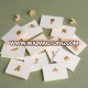 Custom High Quality Gold Stamping Greeting Card