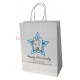 GPBWY023 white kraft paper gift bag